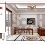 Mẫu Thiết kế nội thất phòng làm việc Vincom Shophouse tại Hải Phòng