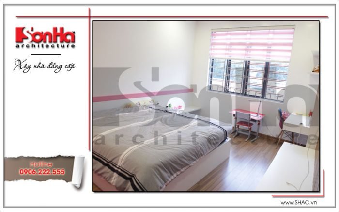 Mẫu biệt thự hiện đại 3 tầng mặt tiền 10m rộng 140m2 – SH BTD 0049 12