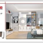 Thiết kế nội thất phòng ngủ con trai biệt thự tân cổ điển tại Hải Phòng sh btp 0104