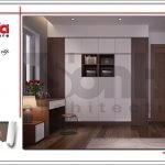 Mẫu Thiết kế nội thất phòng ngủ con gái tại Hải Phòng sh nod 0172