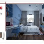 Mẫu thiết kế nội thất phòng ngủ con trai nhà ống hiện đại tại Hải Phòng sh nod 0170