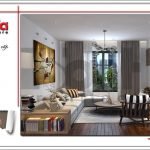 Thiết kế nội thất phòng sinh hoạt chung biệt thự tân cổ điển tại Hải Phòng sh btp 0104