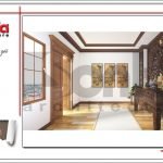 Mẫu thiết kế phòng thờ khách sạn tại Quảng Ninh sh ks 0037