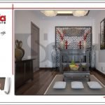Thiết kế nội thất phòng thờ nhà ống hiện đại tại Hải Phòng sh nod 0170