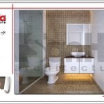 Mẫu thiết kế wc nhà ống hiện đại tại Hải Phòng sh nod 0170