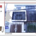 Mẫu biệt thự hiện đại 3 tầng mặt tiền 10m rộng 140m2 – SH BTD 0049 17