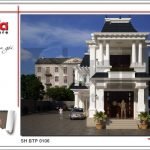 Biệt thự pháp 2 tầng kết hợp văn phòng