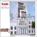 Mẫu kiến trúc nhà ống hiện đại tại Hải Phòng sh nod 0173