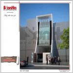 Mẫu kiến trúc tòa nhà văn phòng tại Hải Phòng sh vp 0028