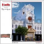 Mẫu nhà ống cổ điển tại Quảng Ninh sh nop 0141