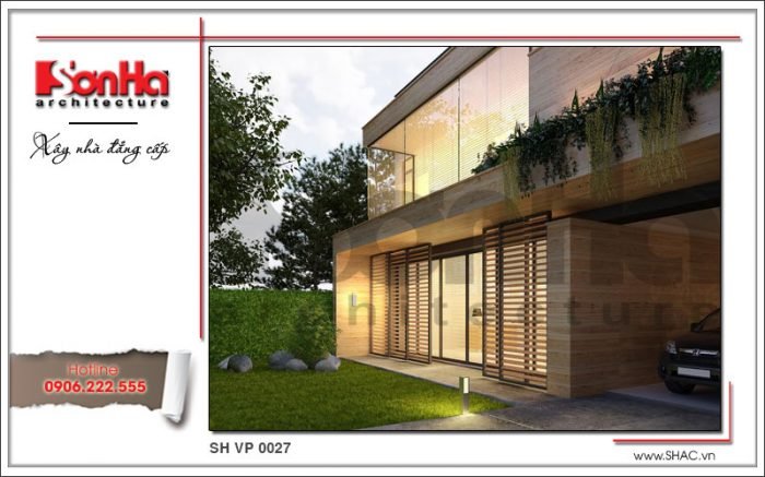 Mẫu văn phòng hiện đại tiện nghi tại Lào sh vp 0027