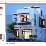 Thiết kế kiến trúc mặt tiền biệt thự hiện đại tại Quảng Ninh