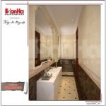 Mẫu thiết kế wc Vincom Shophouse tại Hải Phòng