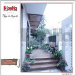 Mẫu biệt thự hiện đại 3 tầng mặt tiền 10m rộng 140m2 – SH BTD 0049 19