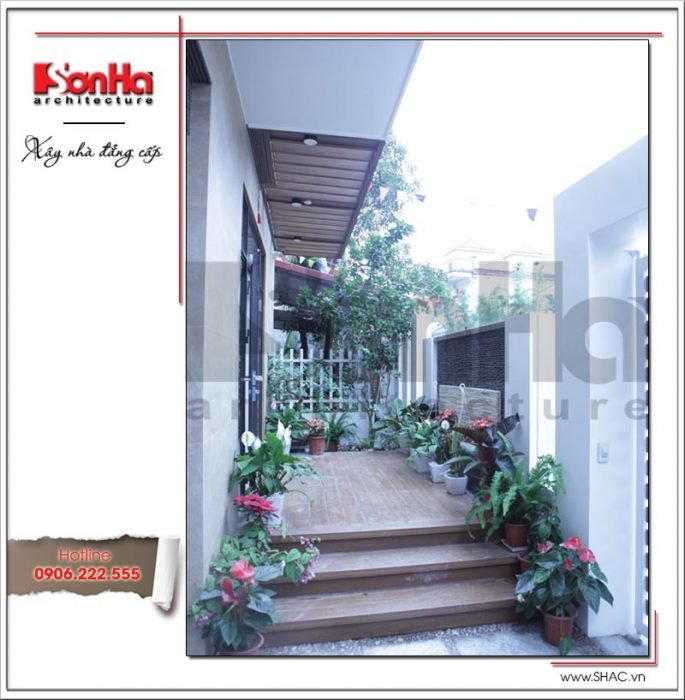 Mẫu biệt thự hiện đại 3 tầng mặt tiền 10m rộng 140m2 – SH BTD 0049 3