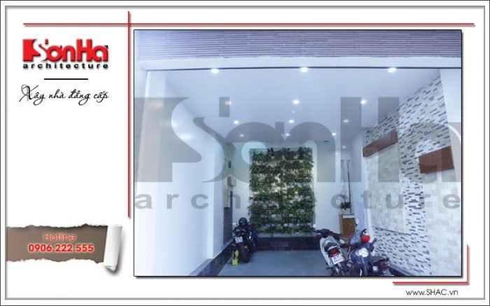 Mẫu biệt thự hiện đại 3 tầng mặt tiền 10m rộng 140m2 – SH BTD 0049 4