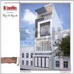 Thiết kế kiến trúc nhà ống hiện đại tại Hải Phòng sh nod 0173