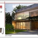 Thiết kế kiến trúc văn phòng hiện đại tiện nghi tại Lào sh vp 0027