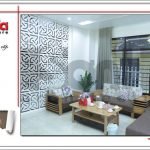 Mẫu biệt thự hiện đại 3 tầng mặt tiền 10m rộng 140m2 – SH BTD 0049 21