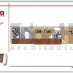 Mặt bằng công năng tầng 2 nhà ống kiến trúc Pháp tại Bắc Giang sh nop 0142