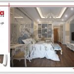 Mẫu Thiết kế nội thất phòng ngủ nhà ống cổ điển tại Quảng Ninh sh nop 0141