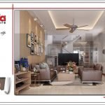 Thiết kế nội thất phòng khách hiện đại tại Hải Phòng sh nod 0172