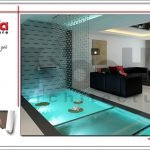 Thiết kế phòng khách văn phòng tại Hải Phòng sh vp 0028