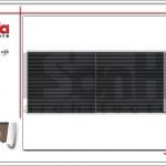 Mặt bằng tầng mái văn phòng hiện đại tiện nghi tại Lào sh vp 0027