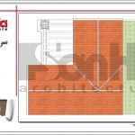 Mặt bằng mái biệt thự Pháp tại Hải Phòng sh btp 0105