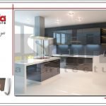 Thiết kế nội thất phòng bếp văn phòng tại Hải Phòng sh vp 0028