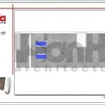 Mặt bằng công năng tầng 1 nhà ống hiện đại tại Hải Phòng sh nod 0173