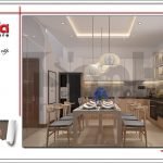 Mẫu thiết kế nội thất phòng bếp hiện đại tại Hải Phòng sh nod 0172