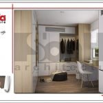 Mẫu nội thất phòng ngủ bố mẹ biệt thự tân cổ điển tại Hải Phòng sh btp 0104