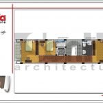 Thiết kế mặt bằng công năng tầng 5 nhà ống kiến trúc Pháp tại Hà Nội sh nop 0140