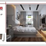 Thiết kế nội thất phòng ngủ bố mẹ nhà ống hiện đại tại Hải Phòng sh nod 0170