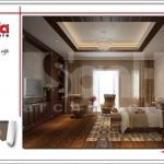 Mẫu thiết kế nội thất phòng ngủ Vincom Shophouse tại Hải Phòng