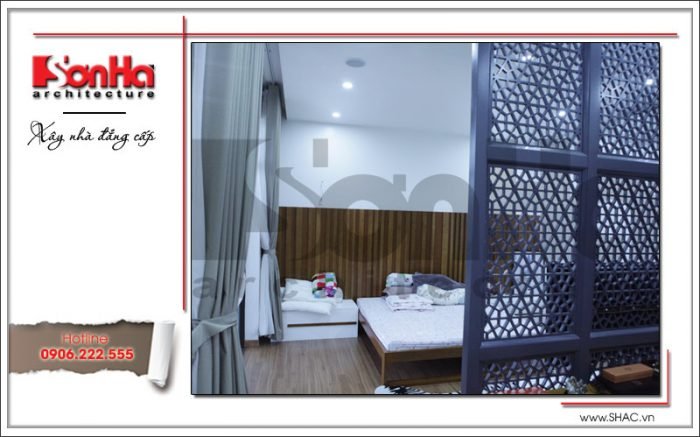 Mẫu biệt thự hiện đại 3 tầng mặt tiền 10m rộng 140m2 – SH BTD 0049 11