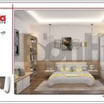 Thiết kế nội thất phòng ngủ con gái biệt thự tân cổ điển tại Hải Phòng sh btp 0104