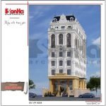 Thiết kế kiến trúc tòa nhà văn phòng kiến trúc Pháp tại Sài Gòn sh vp 0029