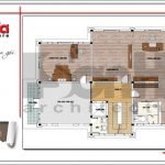 Mặt bằng công năng tầng 3 biệt thự Pháp đẹp tại Sài Gòn sh btp 0109