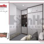 Mẫu Thiết kế phòng ngủ giúp việc chung cư Tràng An Complex hiện đại cao cấp tại Hà Nội