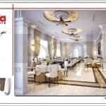 Thiết kế nội thất nhà hàng 2 tầng kiến trúc Pháp sang trọng tại Phú Quốc sh bck 0045