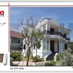 Mẫu biệt thự 2 tầng có sân vườn đẹp - SH BTP 0062 12