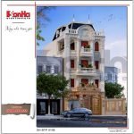 Mẫu kiến trúc biệt thự Pháp tại Nam Định sh btp 0108