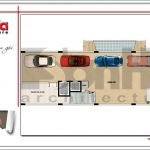 Mặt bằng công năng tầng hầm tòa nhà văn phòng kiến trúc Pháp tại Sài Gòn sh vp 0029