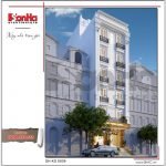 Thiết kế kiến trúc khách sạn mini kiến trúc Pháp tại Hải Phòng sh ks 0039