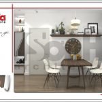 Thiết kế phòng bếp ăn chung cư Tràng An Complex hiện đại cao cấp tại Hà Nội