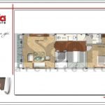 Mặt bằng công năng tầng 2 nhà ống Pháp tại Bắc Ninh sh nop 0144