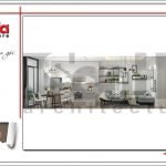 Thiết kế nội thất phòng khách chung cư Tràng An Complex hiện đại cao cấp tại Hà Nội