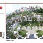 Mẫu biệt thự 2 tầng có sân vườn đẹp - SH BTP 0062 17